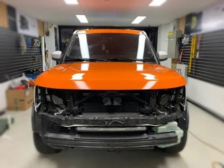 랜드로버 디스커버리 3m 2080  gloss burnt orange 랩핑.동대문랩핑전문점.튜닝커스텀 / 동대문구 장안동