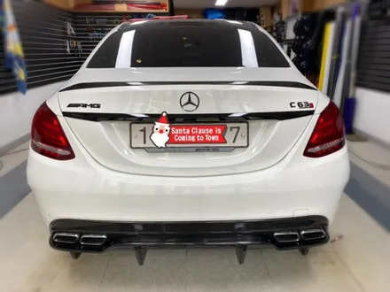 벤츠 c63s amg 프론트 카본립댐.카본에어댐.리어카본디퓨저 장착.에어댐.디퓨저장착점.튜닝커스컴 / 동대문구 장안동