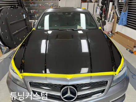 벤츠 cls63amg 사틴그레이 본넷.범퍼랩핑 해보자.중화동랩핑전문점.튜닝커스텀 / 동대문,광진구,중랑구