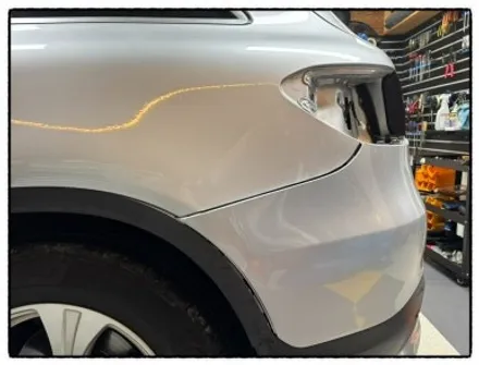 벤츠 glc 220d 뒤 휀다. 범퍼 부분 도색으로 흠집 없애 보자!! / 동대문구 장안동