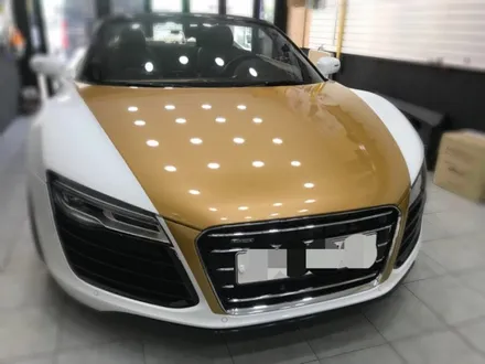 #아우디 R8 스파이더 3m 골드랩핑 해보자.장안동랩핑.튜닝커스텀 / 동대문구 장안동