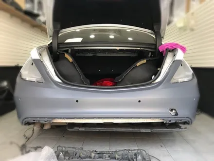 #벤츠s350 s63amg 앞범퍼.사이드스텝.뒤범퍼 교환 해보자.장안동커스텀 전문점.런사운드 / 동대문구 장안동