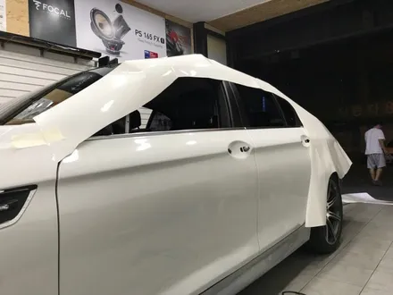 오늘 bmw520d 전체랩핑 작업 중 ~!! / 동대문구 장안동