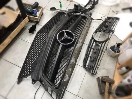 벤츠 cls63amg 사고 후 라이트.범퍼.휀다 도색 수리해보자.장안동벤츠범퍼수리.튜닝커스텀 / 동대문구 장안동