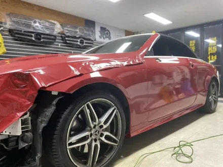 벤츠e220d 카브리올레 전체랩핑 시공 해보자.장안동랩핑전문점.튜닝커스텀 / 동대문,광진구,중랑구