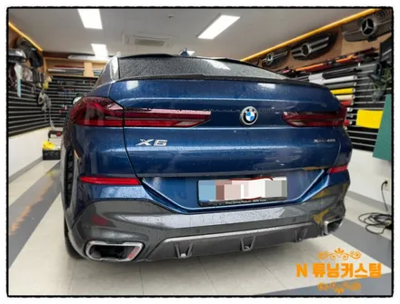 bmw x6 본넷 랩핑 제거 후 다시 랩핑 해보자. / 동대문구 장안동