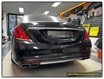 벤츠 s63 amg 범퍼 그릴 파손으로 중고 그릴 교환해 보자!! / 동대문구 장안동