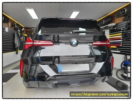 bmw x3 그릴 크롬 랩핑 하면 어떤 변화가 있을까?? / 동대문구 장안동