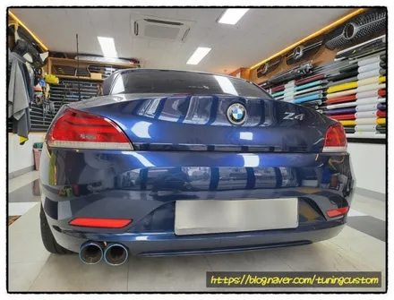 bmw z4 반사 스티커 제거는 안 하고 싶다 ㅜㅜ / 동대문구 장안동