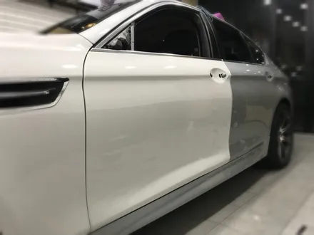 bmw520d 화이트펄전체랩핑 완료 #장안동랩핑 #튜닝커스텀 / 동대문구 장안동