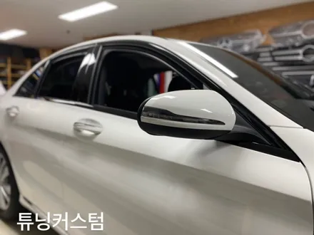 벤츠 c220d 도어크롬랩핑 해볼까요.군자동랩핑전문점.튜닝커스텀 / 동대문,광진구,중랑구