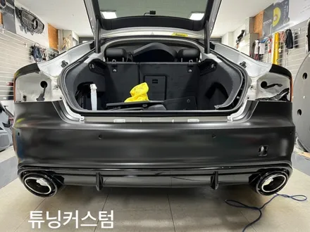 아우디 a7 사틴블랙전체랩핑.장안동랩핑전문점.튜닝커스텀 / 동대문,광진구,중랑구