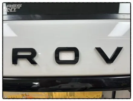 레인지로버 스포츠 블랙 레터링 교환하면 더 고급스러워 질까? / 동대문구 장안동