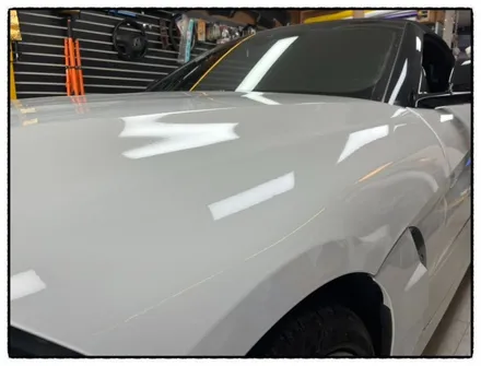 bmw z4 전체 랩핑 제거 및 사고 수리 도색으로 세차로 만들어 보자. / 동대문구 장안동