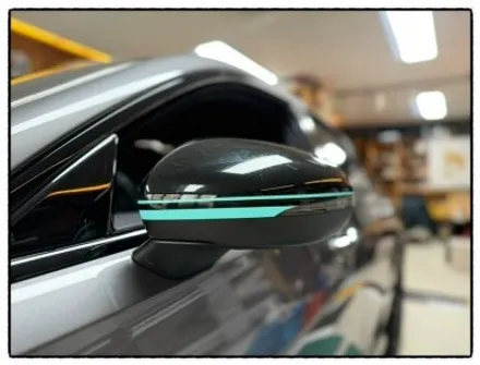 벤츠 a45 amg 데칼 랩핑. 포인트 라인 랩핑. 크롬 랩핑. 엠블럼. 레터링 랩핑으로 변신해 보자!! / 동대문구 장안동