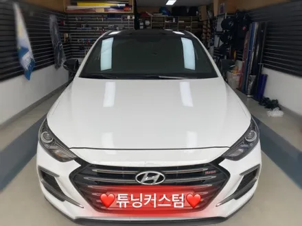 아반떼ad 루프스킨 시공 해보자.장안동랩핑전문점.튜닝커스텀 / 동대문구 장안동