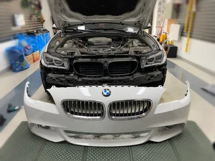 bmw520d 범퍼도색 시공 해보자.장안동범퍼도색.튜닝커스텀 / 동대문구 장안동