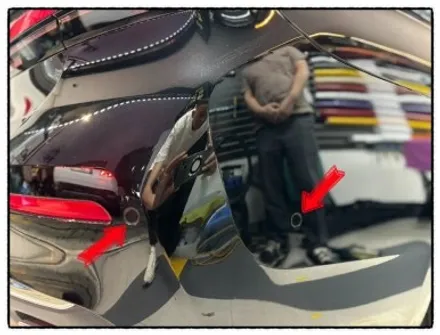 bmw 523d 떨어진 후방 센서(감지기) 다시 꼼꼼하게 부착해 보자‼️‼️ / 동대문구 장안동
