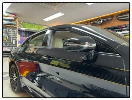 벤츠 cls 450 크롬랩핑. 세로그릴교환. ppf 제거. 광택 작업으로 세차로 만들어 보자!! / 동대문구 장안동