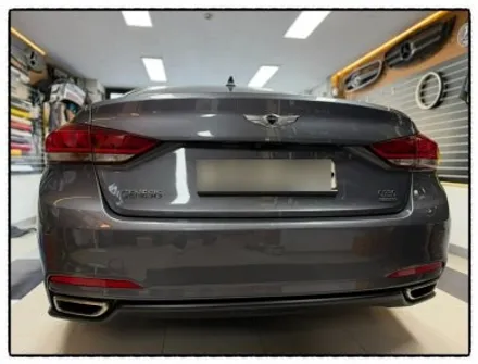 제네시스 g330 차량 신형 엠블럼과 g80 레터링 교환으로 업그레이드해 보자!! / 동대문구 장안동