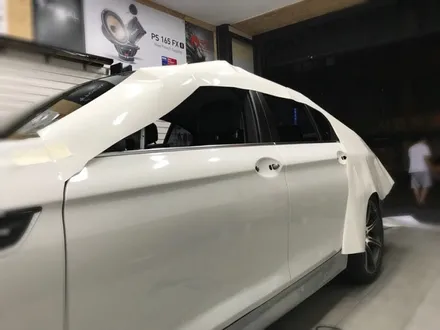 bmw520d 화이트펄전체랩핑 완료 #장안동랩핑 #튜닝커스텀 / 동대문구 장안동
