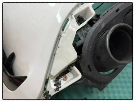 벤츠 a45 amg 범퍼 수리 및 카본 디퓨저 장착해 보자!! / 동대문구 장안동