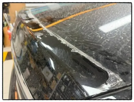벤츠 s400d 크롬랩핑제거 및 스포일러 제거 후 트렁크 도어 고광택 랩핑 작업해보자!! / 동대문구 장안동