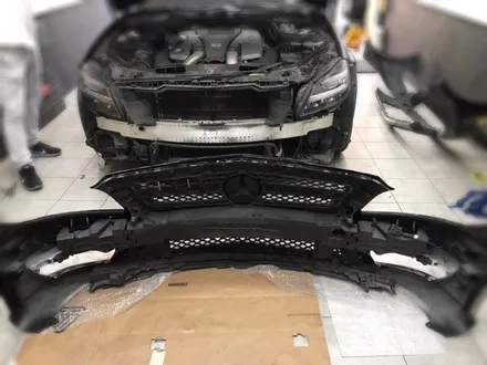 벤츠 cls63amg 사고 후 라이트.범퍼.휀다 도색 수리해보자.장안동벤츠범퍼수리.튜닝커스텀 / 동대문구 장안동
