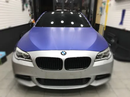 #bmw m550d brilliant blue matte metallic 전체랩핑 시공해보자.장안동랩핑.튜닝커스텀 / 동대문구 장안동