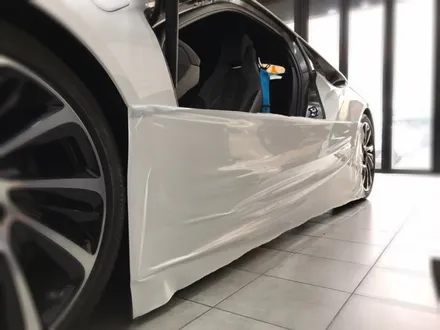 bmw i8 화이트 전체랩핑 시공 하다.장안동랩핑전문점.튜닝커스텀 / 동대문구 장안동