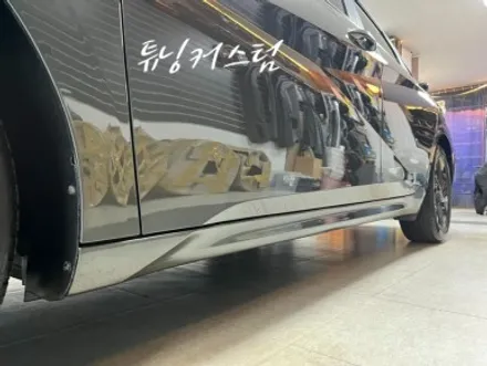 아반떼 cn7 앞범퍼교환도색.사이드스컷. 도어.휀다.뒤범퍼판금도색.휠하우스커버. 번호판 등 교환. 광택. 장안동사고수리전문점 / 동대문,광진구,중랑구