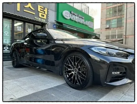 bmw 420i 컨버터블 전체 랩핑 제거 및 본드 제거 후 광택으로 세차 만들어 보자~^^ / 동대문구 장안동