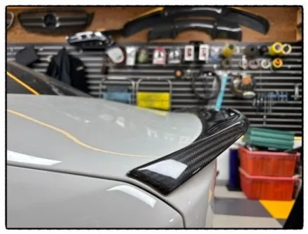 bmw 520i 실내 카본 랩핑. 카본 스포일러. 범퍼 디퓨저 작업으로 변신해 보자!!! / 동대문구 장안동