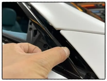 벤츠 s63 amg 사틴 화이트 투톤 랩핑 해보자. / 동대문구 장안동