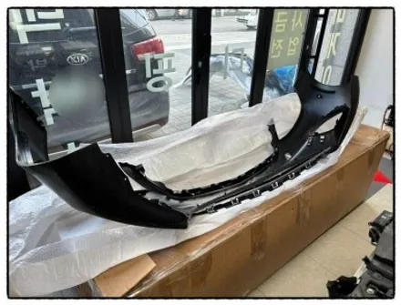 벤츠 s450 전면. 조수석 사고로 인해 범퍼. 헤드라이트. 휀다. 사이드스컷 교환 도색으로 깔끔하게 만들어 보자^^ / 동대문구 장안동