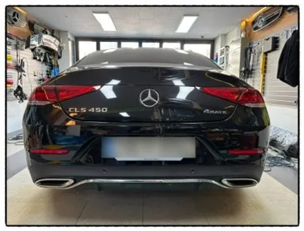 벤츠 cls 450 크롬랩핑. 세로그릴교환. ppf 제거. 광택 작업으로 세차로 만들어 보자!! / 동대문구 장안동