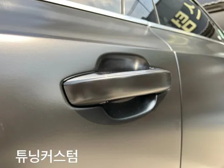 아우디 a7 사틴블랙전체랩핑.장안동랩핑전문점.튜닝커스텀 / 동대문,광진구,중랑구
