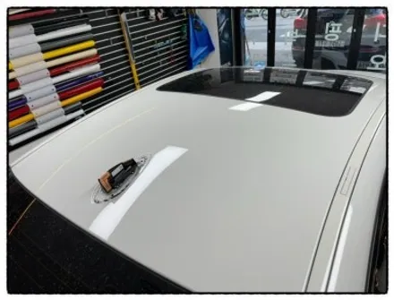 bmw 520d 아이나비 zx1000 블랙박스 설치 와 루프스킨 (천장 랩핑) 제거하자~~~ / 동대문구 장안동