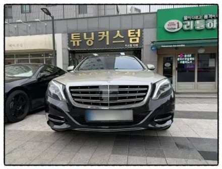 벤츠 s600 마이바흐 랩핑 제거 및 투톤 랩핑 해보자~^^ / 동대문구 장안동