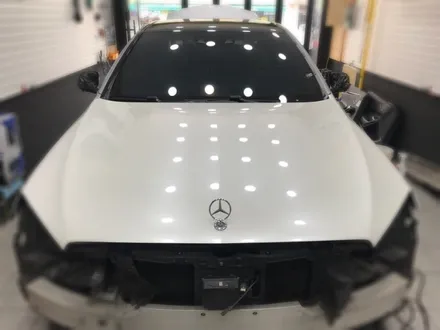 벤츠s350 화이트펄 전체랩핑 해보자.장안동랩핑.튜닝커스텀 / 동대문구 장안동
