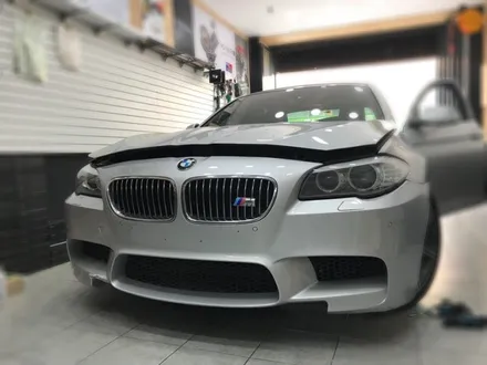 bmw520d 화이트펄전체랩핑 완료 #장안동랩핑 #튜닝커스텀 / 동대문구 장안동