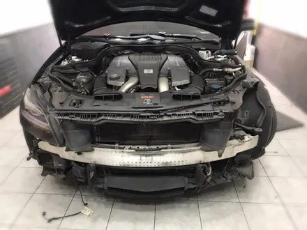 벤츠 cls63amg 사고 후 라이트.범퍼.휀다 도색 수리해보자.장안동벤츠범퍼수리.튜닝커스텀 / 동대문구 장안동