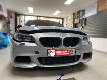 bmw m550d 본넷.범퍼 랩핑시공 해보자.왕십리랩핑전문점.튜닝커스텀 / 동대문구 장안동