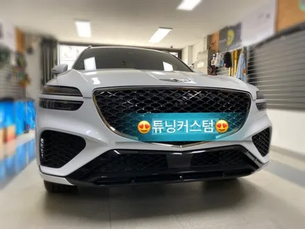 제네시스gv70 도어크롬랩핑.도어캐치크롬랩핑.루프스킨.엠블럼랩핑 시공.동대문랩핑전문점.튜닝커스텀 / 동대문구 장안동