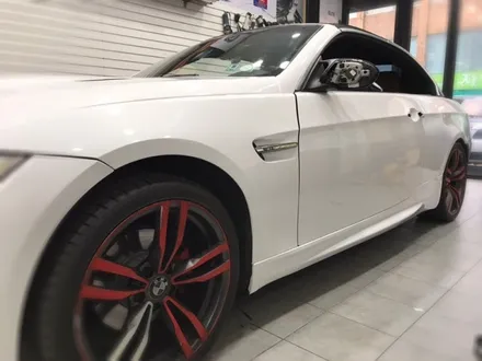 bmw 328i 컨버터블 에이버리 화이트 전체랩핑 시공 해보자 .군자동랩핑 .튜닝커스텀 / 동대문구 장안동