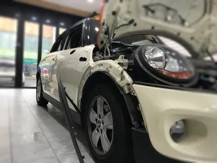 Bmw 미니쿠페 오렌지 전체랩핑 해보자 #장안동카스킨전문점 #튜닝커스텀 / 동대문구 장안동