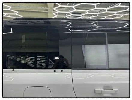 랜드로버 디펜더 투톤 고광택으로 랩핑 하면 어떤 변화가 있을까?? / 동대문구 장안동