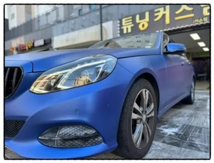 벤츠 e220 전체 래핑 제거 후 전체 래핑 제 작업으로 내 차량을 뽐내 보자^^ / 동대문구 장안동
