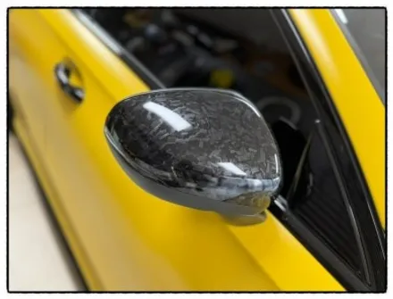 벤츠 a45 amg 실내 에어컨 송풍구 랩핑과 사이드미러 포지드 카본 랩핑 작업으로 한층 더 고급스럽게 만들어 보자~^^ / 동대문구 장안동