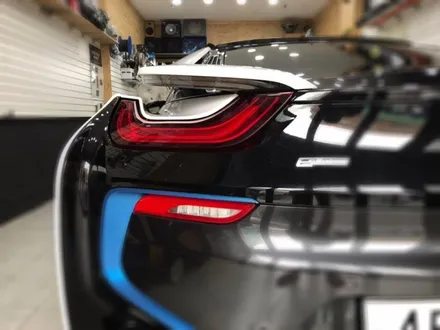 bmw i8 화이트 전체랩핑 시공 하다.장안동랩핑전문점.튜닝커스텀 / 동대문구 장안동